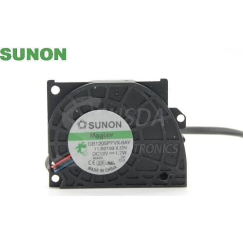 For Sunon GB1205PFVX-8AY 40 * 50 * 10 mm DC 12V 1.7W magnetic server inverter cooling fan cooler