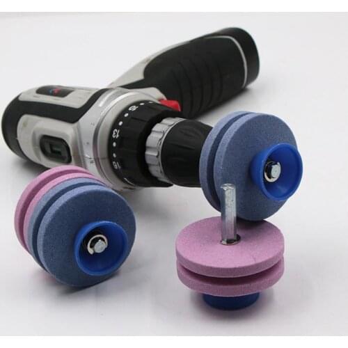 Double-layer Lawnmower Sharpener Grinder For Lawn Mower Blade Grinding Wheel