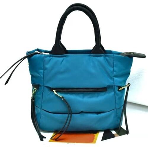 China suppliers light weight cotton padding quilting seam waterproof nylon tote bags women handbags