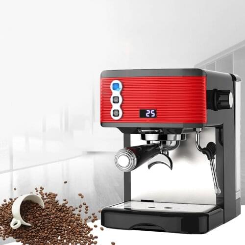Commercial Espresso Machine Household Coffee Maker 15bar Fully Semi-automatic Milk Froth Coffee Machine