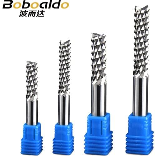 1pc 3.175-6mm SHK A series 4mm PCB milling corn End Milling Cutters Carbide PCB CNC Engraving Tools Circuit boards