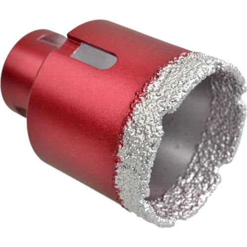 M14 Vacuum Brazing Diamond Drill Bit Concrete Granite Marble Tile Reaming Opener 50-100MM