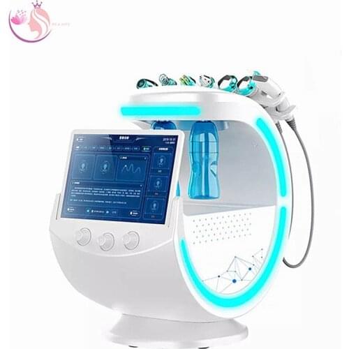 2021MultiFunction Skin Analyzer Aqua Facial Machine 7 Handles hydrafacial Machine Dermabrasion Plus System Deep cleaning Machine