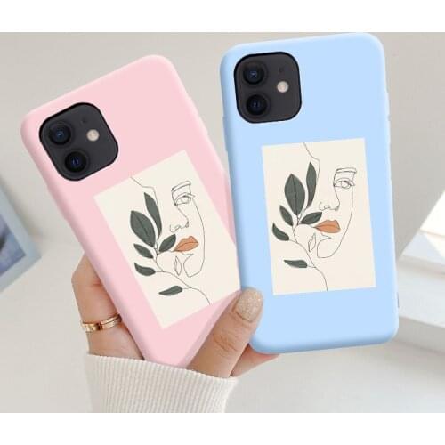 Art Line Pattern Phone Case For OPPO Reno Ace2 5 Pro+ 3 2 2 Z Ace 4 Phone Coque Soft Back Cover