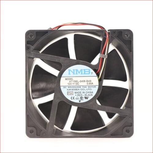 NMB 12cm 12V 0.90A 12038 4715KL-04W-B49 Computer case Cooling fan
