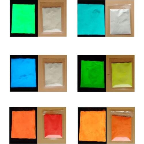 14 Colors Acrylic Paint Glow in the Dark gold Glowing paint Luminous Pigment Flu 32CB