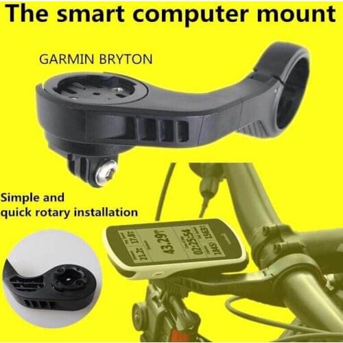 Bicycle Computer Camera Mount Headlight For Bryton/Garmin Edge 830 520 1030 Fit Gopro Camera Adapter Flashlight Mount Bracket