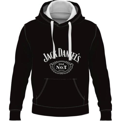 Spring and Fall 2021 3D Beer Personalized Beverages Long Sleeve Sweater Men Ladies Boys Girls Casual Fashion Long Sleeve Hooded