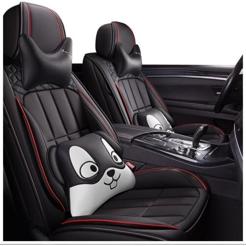 High quality Leather Car seat covers For bmw e46 f10 e39 g30 tuning f40 x1 e84 i3 x5 e 61 f20 e87 e93 f25 f31 e53 accessories