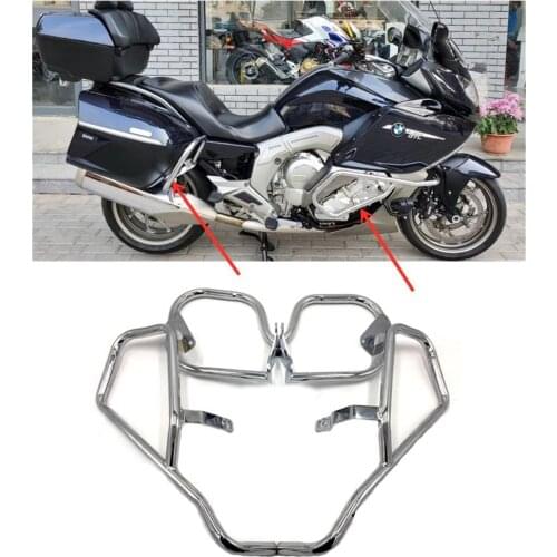 Highway Engine Guard Crash Protection Bar Side Box Protective Frame Bumper for BMW K1600GTL K 1600GTL K1600 GTL GT 2011-2018
