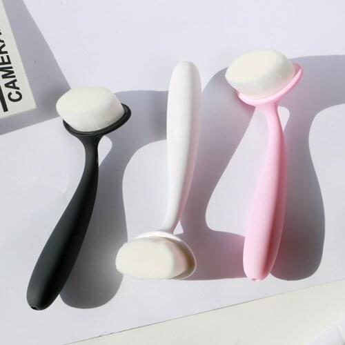 1Pcs Portable Face Cleaning Massage Exfoliating Blackhead Arrive Silicone Face Cleanser Brush Facial Cleaner Beauty Care Tools
