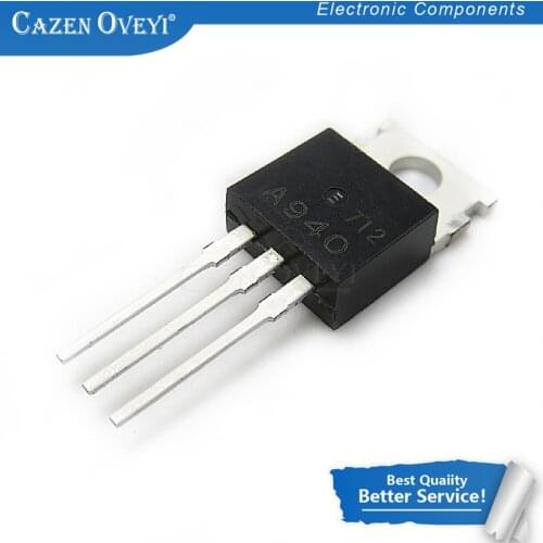 10pcs/lot = 5Pair ( 5PCS 2SA940 + 5PCS 2SC2073 ) A940 C2073 TO-220 popular audio tube new original In Stock