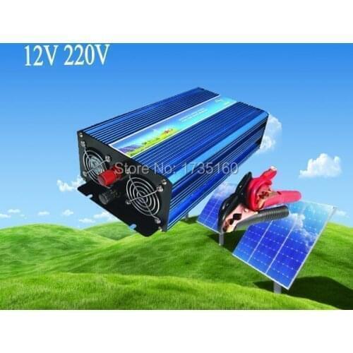 12V pure sine wave 1500W solar Inverter Free Shipping