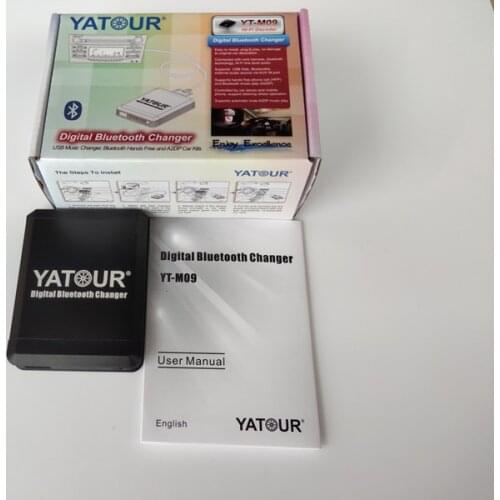 Yatour YTM09 car audio Bluetooth USB AUX mp3 interfaces for VW Jetta Passat Tiguan Audi A3 A4 Skoda Seat Car MP3 Player