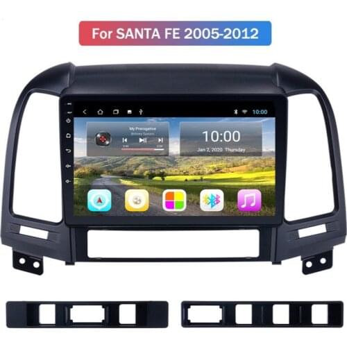 Car Radio Player For HYUNDAI SANTA FE 2005-2012 Android Car GPS Nagavition With RDS BT Mirror-Link Wifi Aux DSP CARPLAY