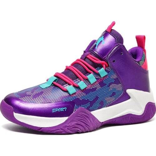 New Men High Top Basketball Ankle Shoes Unisex Sneakers Non-slip Women Sports Boots Summer Footwear Gym Training Athletic Flat