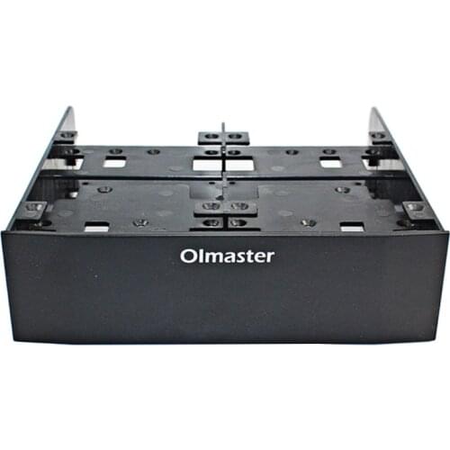 C1FB Hard Disk Conversion Rack Bracket Chassis Optical Drive Bit Multi-Functional HDD 5.25In to 3.5In Bracket Olmaster 2.5in