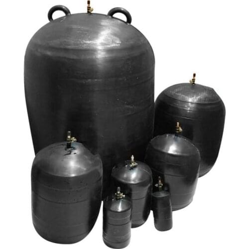 DN400 leakage testing Closed Water plugging airbag water shutoff gasbag bellow pot Pipe sealing leak test rubber bladder