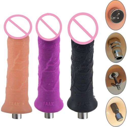 3 Colors Traditional Sex Machine Attachment 3XLR Attachment Dildo Sex Love Machine Penis Accessories For Woman Man Y1