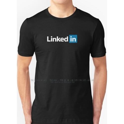 Linkedin T Shirt 100% Pure Cotton Linkedin Facebook Funny Pinterest Social Media Instagram Linkedin Logo Linkedin Logo Linkedin