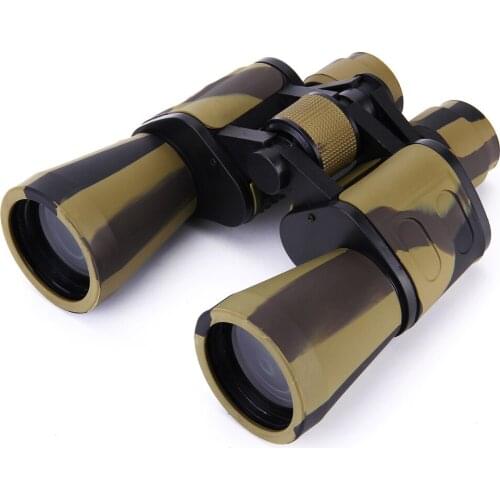 HD 20X50 Compact Binoculars Waterproof and Moisture Resistant Outdoor Hunting Telescope Bak4 Lingjing Optical Telescope