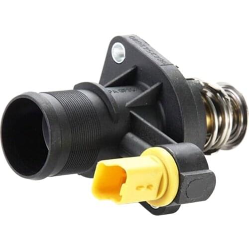 Car Engine Coolant Thermostat Housing 9648542680 1338E4 1338.E4 for Peugeot 307 407 CITROEN C4 C5