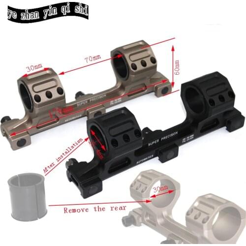 Hunting Scope mount conjoined rugged Rings 25.4mm 30mm aluminum picatinny Scope Mount incidental Level Instrument