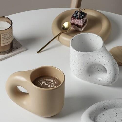 Ttazas Originales Nordic Mug Creative Personality Coffee Mugs Large Simple Home Drinking Cup Friends Delicate Contracted Decor