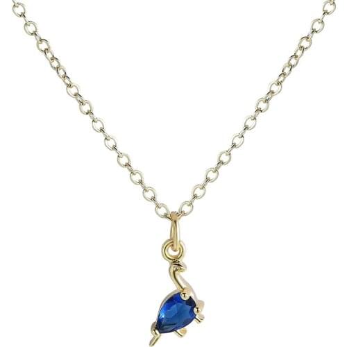 New Fashion Cute Little Animal Necklace For Woman Micro Pave Zircon Exquisite Temperament Pendant Girl Gift Banquet