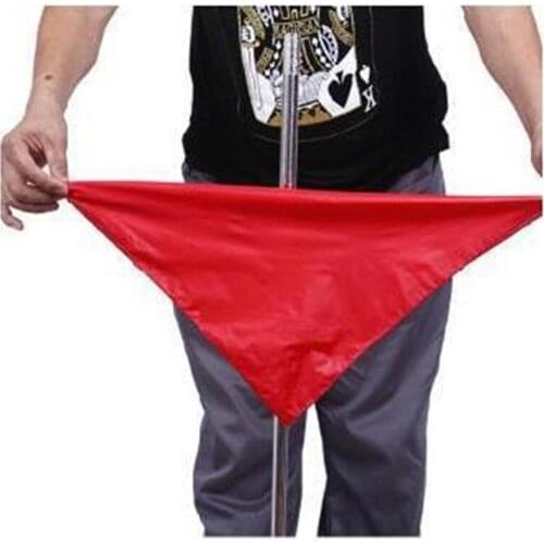 Wholesale 10 pcs/lot Silk Thru Cane Magic Trick,stage Magic Props,Gimmick,Fun,illusion,Magician Toys,Joke,trucos de magia