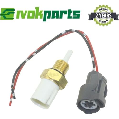 37880-P0A-A02 Intake Air Temperature Sensor With Electrical Harness 2 Pin Connector Plug For HONDA Odyssey Pilot Accord ACURA