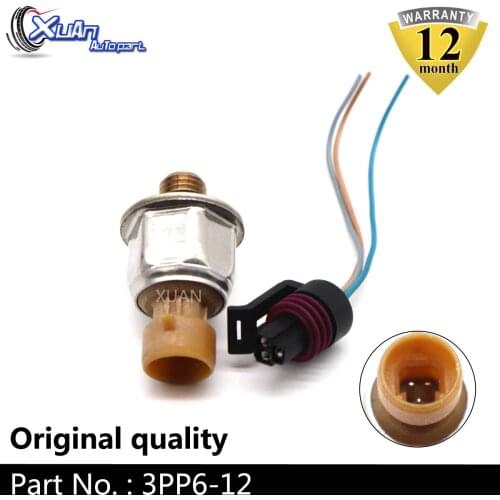 XUAN Injection Control Pressure ICP Sensor 3PP6-12 For Ford E-350 Excursion F-250 F-350 6.0L V8 2004-2007 1845428C92