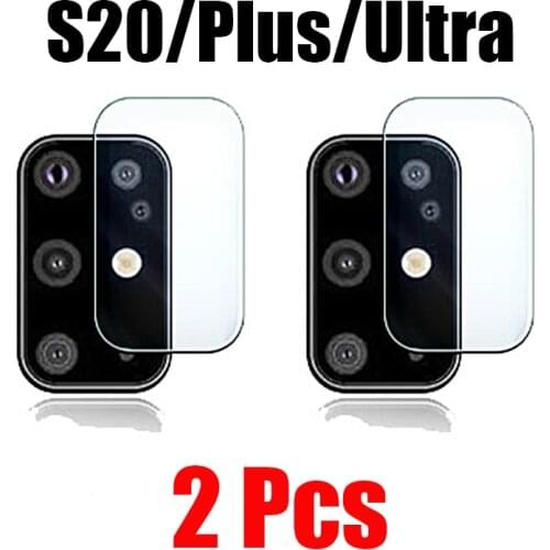 2 Pcs Camera Len Film For Samsung S20 Ultra Glass On Galaxy S20 Plus 5G Tempered Glas Protector Sumsung S 20 S20Plus S20Ultra