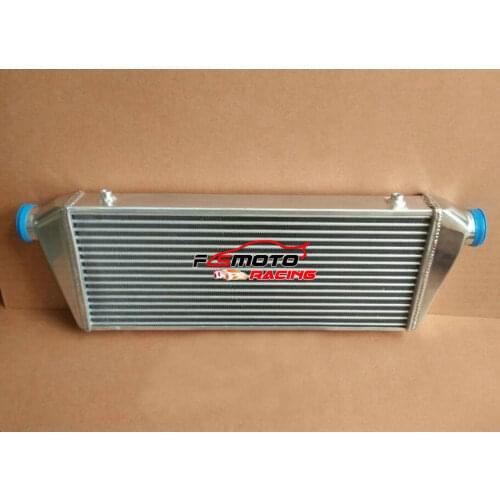 710x220x52mm Universal Front Mount Aluminum Turbo Intercooler 2.25" 57mm inlet/outlet tube&fin