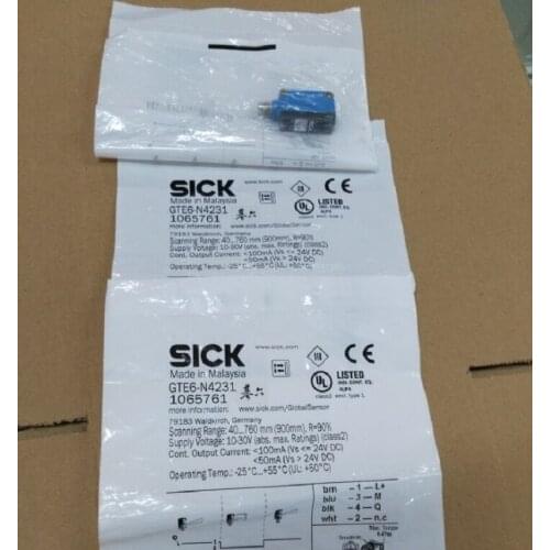 SICK MINIATURE PHOTOELECTRIC SENSORS GTE6-N4231 G6 Series 1065761