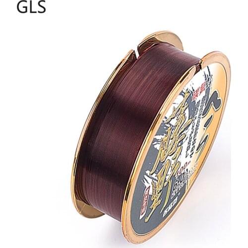 GLS Brand 100M Strong Fluorocarbon leader Fishing Line Wear-resistant Japan Mainline Saltwater Trout Fishing New