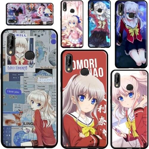 Tomori Nao Charlotte Anime For Huawei P40 Lite P20 P30 Pro Mate 20 P Smart Z 2019 Nova 5T Case For Honor 8A 8X 9X 10i