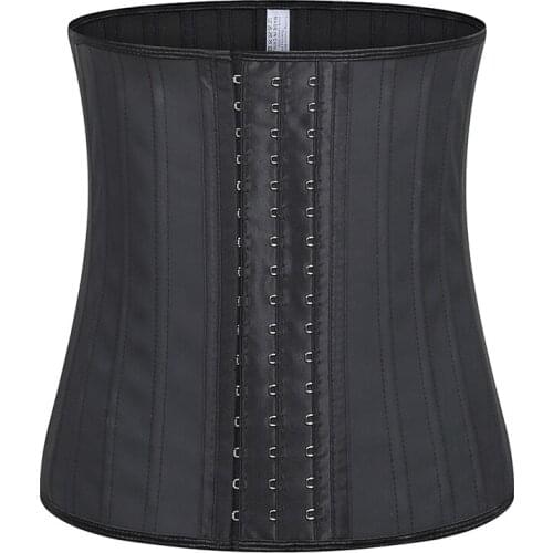 Latex Waist Trainer 25 Steel Bone Women Shapers Corset Modeling Strap Body Shaper Colombian Girdles Slimming Slim Belt Fajas