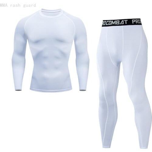 Men's Plain T-shirts MMA rash guard China