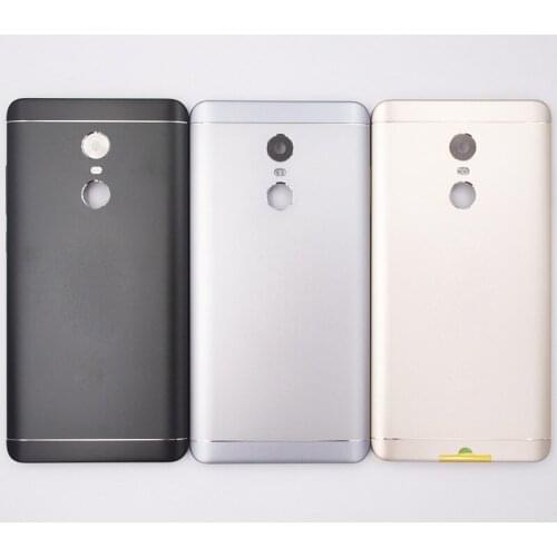 BaanSam New 16GB 32GB Memory Battery Back Cover For Xiaomi Redmi NOTE 4X 5.5 Inch Housing Case With Power Volume Buttons
