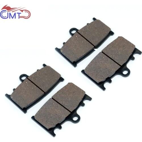 For Suzuki TL1000S 1997-2001 Bandit 1200 1250S GSF1200/A/S/SA GSF1250S/SA GSX1250FA Traveller Front Brake Pads 2 Pairs
