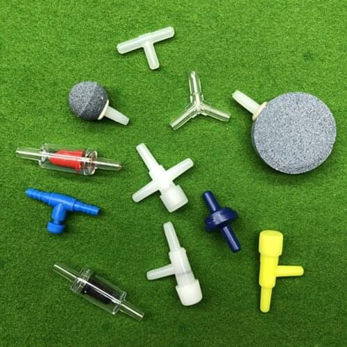 Practical Aquarium Accessories For Air Pump Check Valves Air Flow Control Valves Connectors Fish Tank Hose Tube Air Bubble Stone