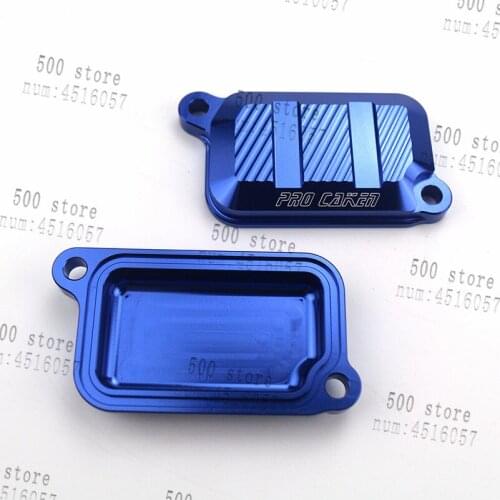 Blue Motorcycle Billet CNC Engine Cylinder Cover Plug Set For NC250 Water Cooled Bosuer KAYO Xmotor Apollo NC 250CC