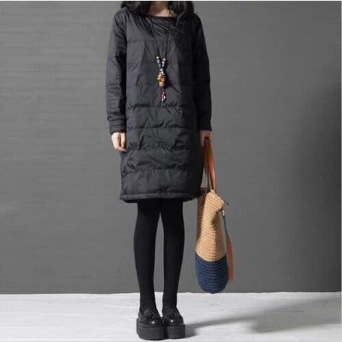 Women Autumn Winter Thick Dress Long Sleeves Solid Stripe Casual Loose Dress Plus Size Women Vestidos Dress 5XL 6XL 7XL