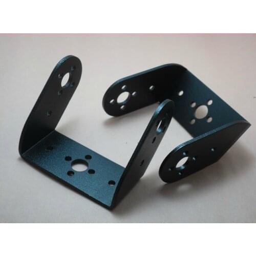 10pcs/lot Tilt Slope U Type Arduino Pan and Tilt Mount Servo Bracket Stand For Robot Clamp Claw Joint Wholesale Promotion