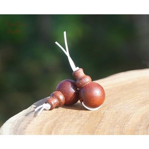 8mm/10mm/12mm/14mm 10pcs Red Sandalwood Wooden Guru Beads Mala Bead Japa Beads Mala Bracelet Jewellry Findings DIY Accessories