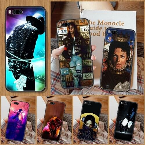 Michael Jackson Phone Case For Xiaomi Mi Note 8 9 10 11 9T 10T A3 Lite Pro Ultra black painting waterproof trend cover 3D Etui
