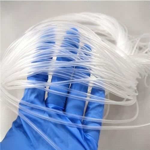 Length 10-100m food grade small clear silicone tube small clear silicone hose food grade silicone tubule