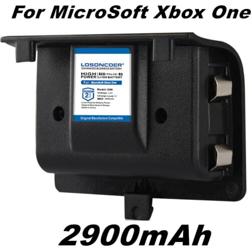 For XBOX ONE Battery For Microsoft XBOX ONE Wireless Controller gamepad Charging Joypad Rechargeable Backup Battery Pack 2900mAh