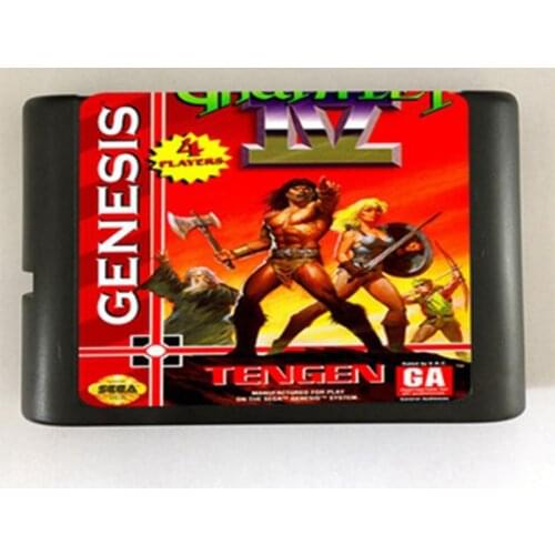 Gauntlet IV Game Cartridge Newest 16 bit Game Card For Sega Mega Drive / Genesis System